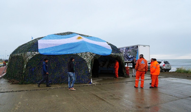 Veteranos de Guerra que por el 40° aniversario de la Gesta de Malvinas vuelve la Carpa de la Dignidad